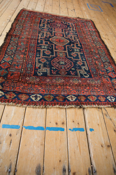 4x5.5 Vintage Kurd Rug // ONH Item 10647 Image 6