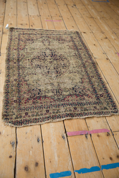 2.5x4 Antique Kerman Rug // ONH Item 10658 Image 2