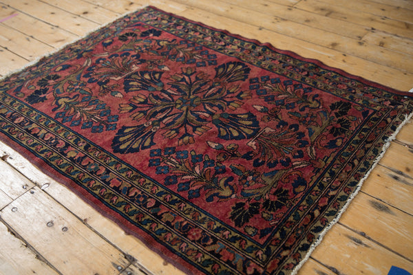 3.5x4.5 Vintage Lilihan Square Rug // ONH Item 10675 Image 2