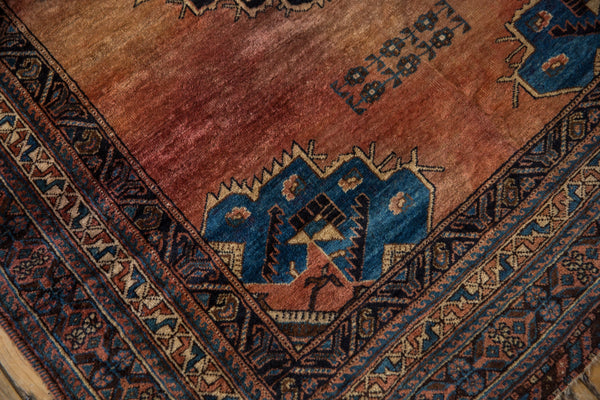 4.5x5.5 Antique Fine Afshar Square Rug // ONH Item 10676 Image 4