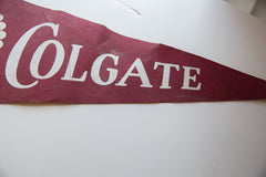 Vintage Colgate University Felt Flag Pennant // ONH Item 10680 Image 2
