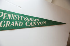 Vintage Pennsylvania Grand Canyon Felt Flag // ONH Item 10685 Image 2