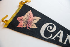 Vintage Canada Felt Flag // ONH Item 10689 Image 1