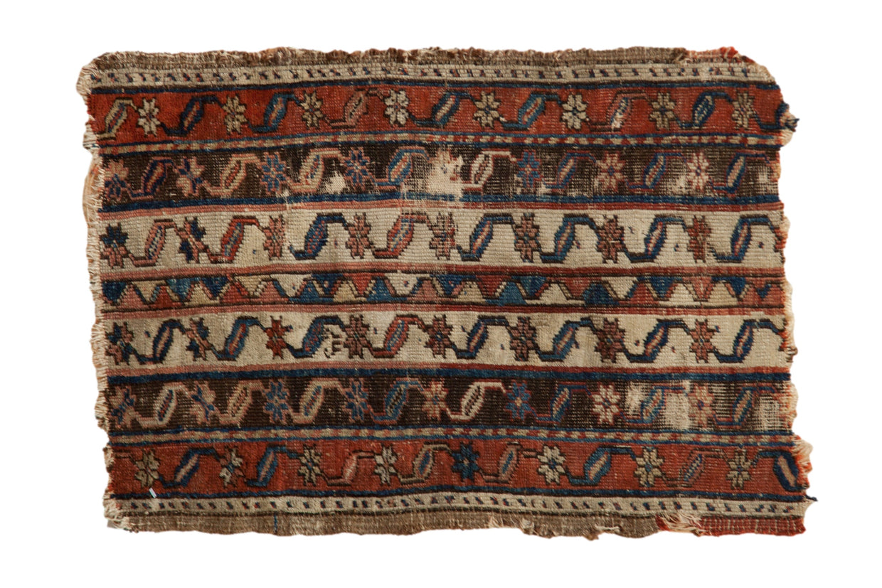 1.5x2.5 Antique Fragment Anatolian Rug Mat // ONH Item 10699