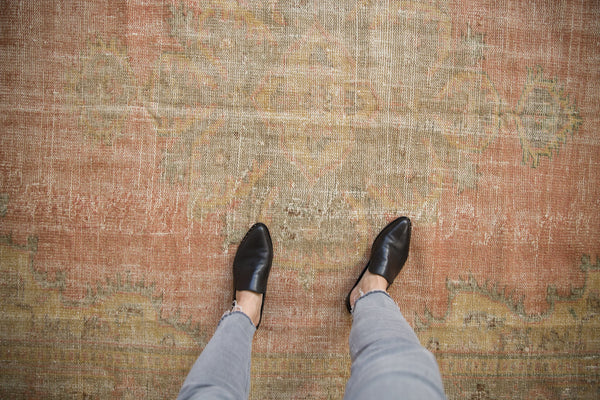 6x8.5 Vintage Distressed Oushak Carpet // ONH Item 10708 Image 1