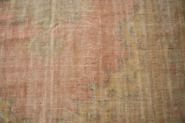 6x8.5 Vintage Distressed Oushak Carpet // ONH Item 10708 Image 8