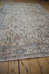 6.5x9.5 Vintage Distressed Oushak Carpet // ONH Item 10711 Image 6