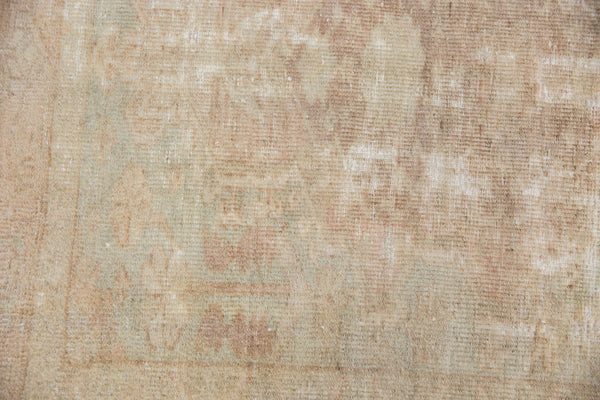 3.5x4 Vintage Distressed Oushak Square Rug // ONH Item 10714 Image 4