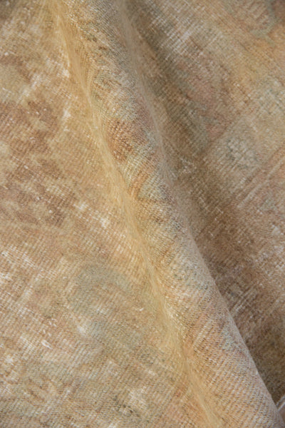 3.5x4 Vintage Distressed Oushak Square Rug // ONH Item 10714 Image 6