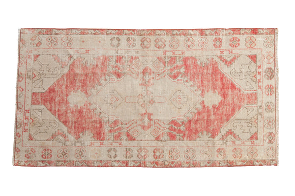 2.5x4.5 Vintage Distressed Oushak Rug // ONH Item 10719