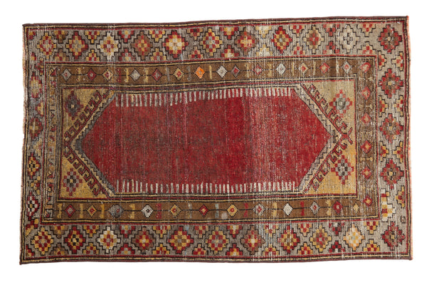 3x5 Vintage Distressed Anatolian Rug // ONH Item 10729