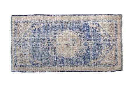 3x5.5 Vintage Distressed Oushak Rug // ONH Item 10761
