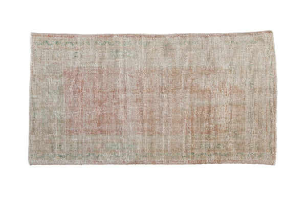 2.5x4.5 Vintage Distressed Oushak Rug // ONH Item 10762