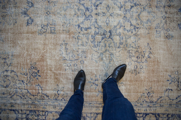 7.5x9.5 Vintage Distressed Oushak Carpet // ONH Item 10764 Image 1