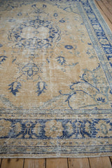 7.5x11 Vintage Distressed Oushak Carpet // ONH Item 10765 Image 5