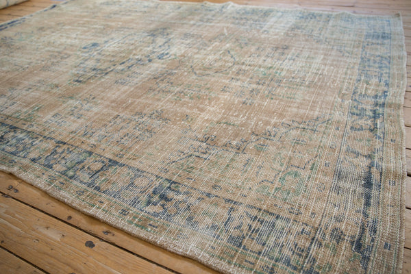 7x10 Vintage Distressed Oushak Carpet // ONH Item 10766 Image 3