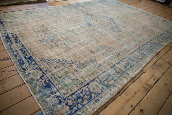 7x10 Vintage Distressed Oushak Carpet // ONH Item 10766 Image 4