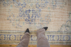 6x9.5 Vintage Distressed Oushak Carpet // ONH Item 10770 Image 2