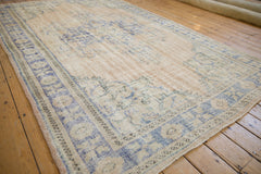 6x9.5 Vintage Distressed Oushak Carpet // ONH Item 10770 Image 4