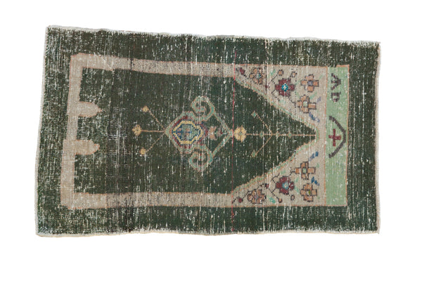 2.5x4 Vintage Distressed Oushak Rug // ONH Item 10772