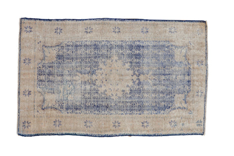 2.5x4.5 Vintage Distressed Oushak Rug // ONH Item 10773