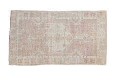 2.5x4.5 Vintage Distressed Oushak Rug // ONH Item 10774