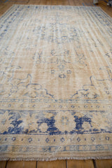 6.5x9.5 Vintage Distressed Oushak Carpet // ONH Item 10775 Image 6