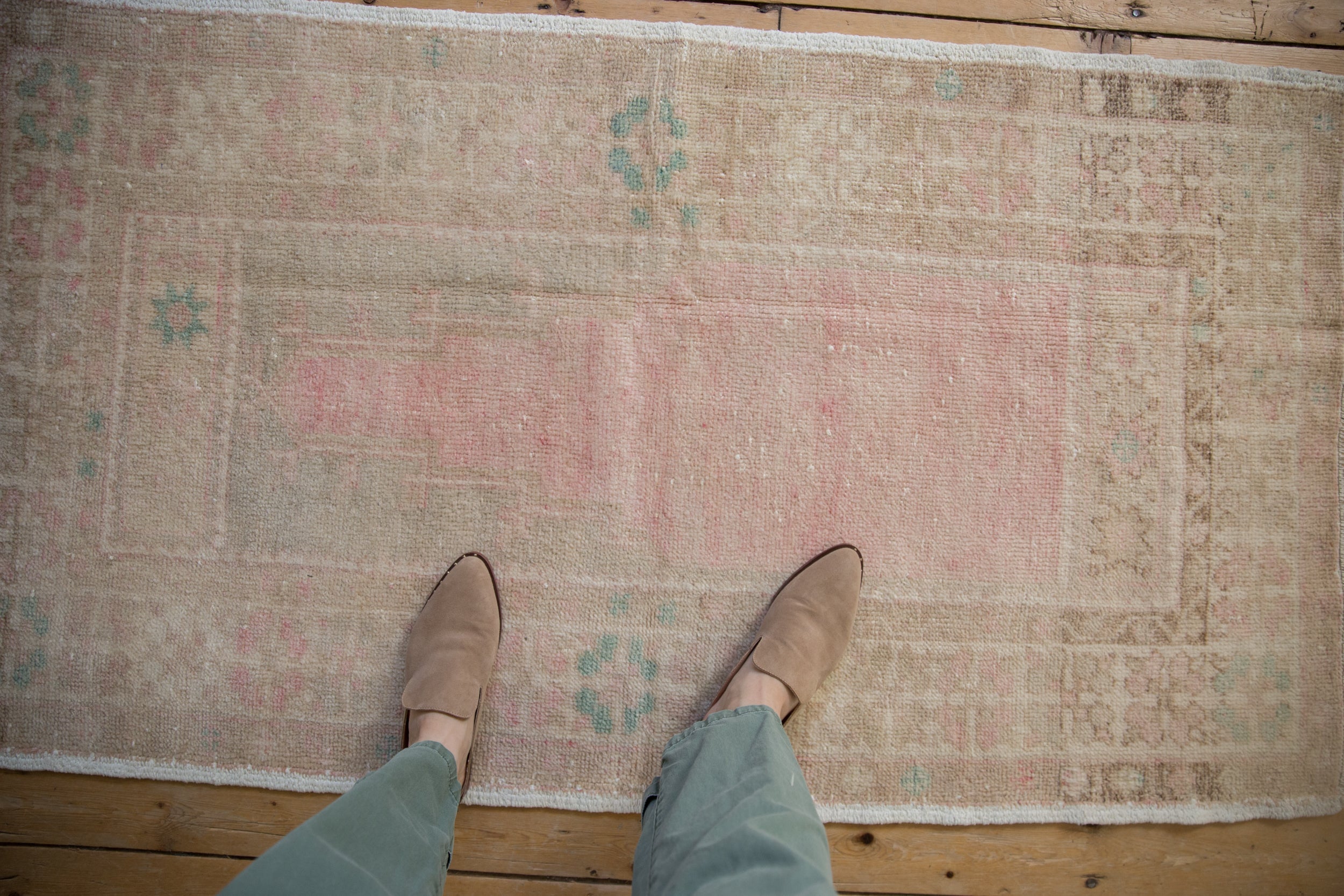 3x5 Vintage Distressed Oushak Rug // ONH Item 10778 Image 1