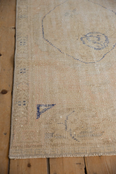 2.5x5 Vintage Distressed Oushak Rug Runner // ONH Item 10781 Image 3