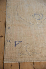 2.5x5 Vintage Distressed Oushak Rug Runner // ONH Item 10781 Image 3