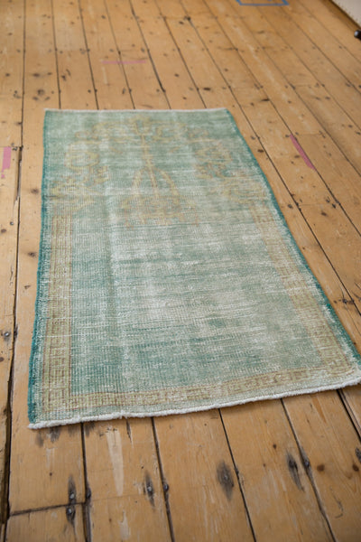 2.5x4.5 Vintage Distressed Oushak Rug // ONH Item 10782 Image 5