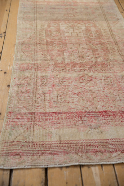 3x6.5 Vintage Distressed Oushak Rug Runner // ONH Item 10785 Image 4