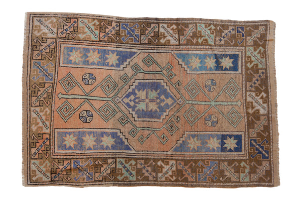 4x6 Vintage Distressed Melas Rug // ONH Item 10792