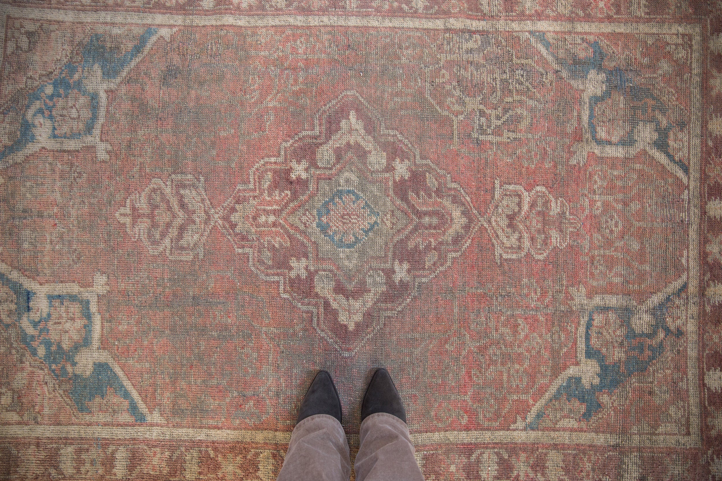 4x6 Vintage Distressed Anatolian Rug // ONH Item 10800 Image 1