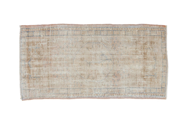 2x4.5 Vintage Distressed Oushak Rug Runner // ONH Item 10803