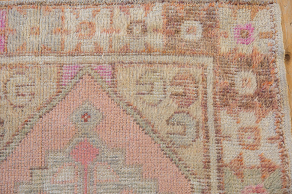 2.5x4.5 Vintage Distressed Oushak Rug // ONH Item 10808 Image 2