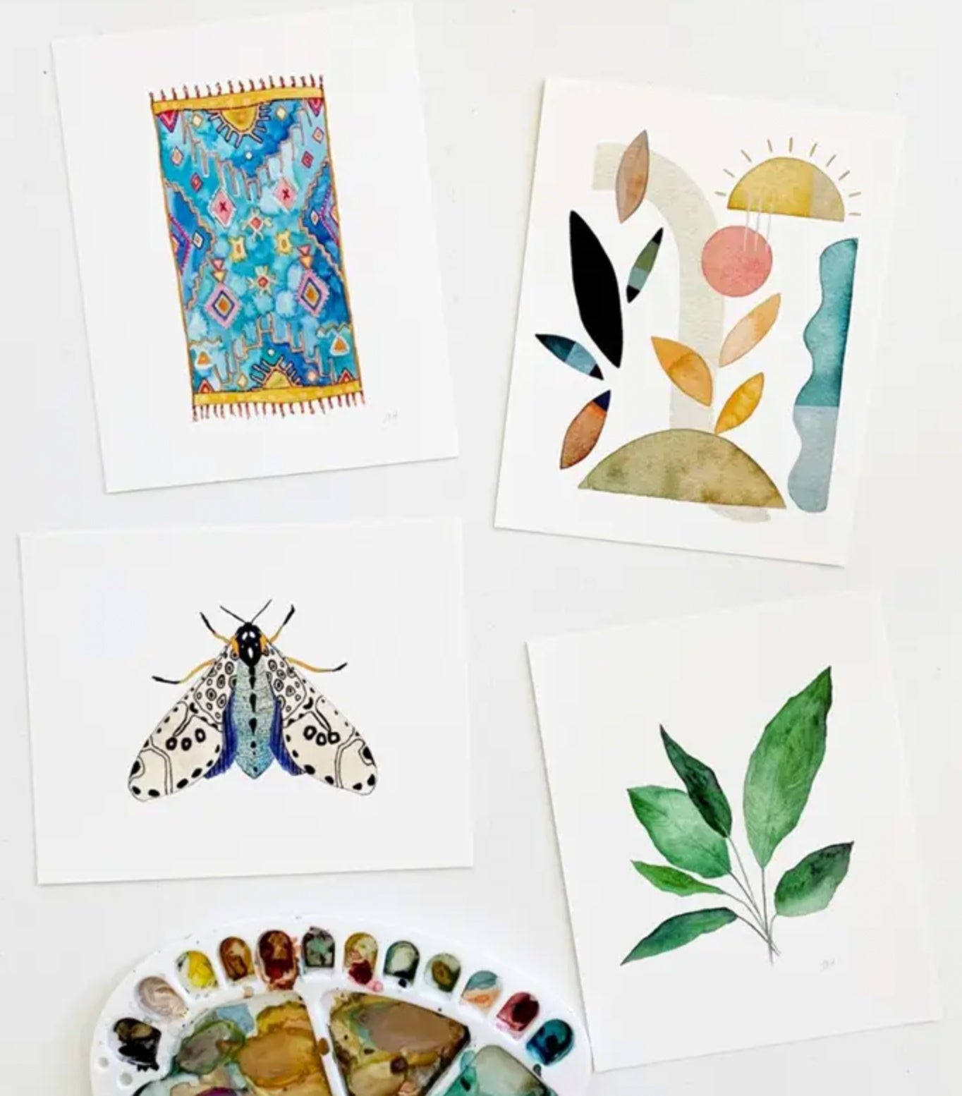 8x10 Snoogs & Wilde Earth & Sky No. 13 Art Print // ONH Item 10816 Image 1