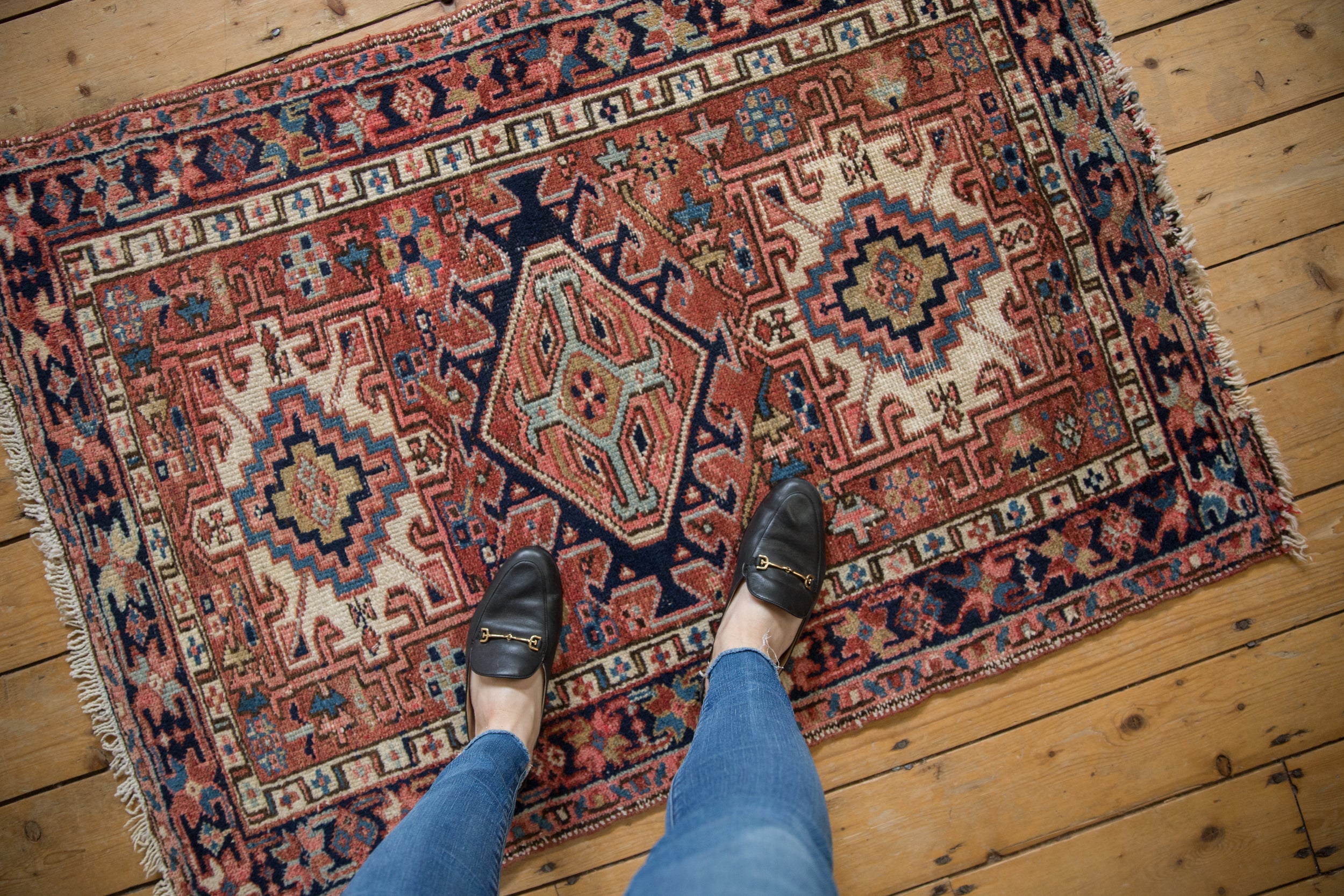 3x5 Vintage Karaja Rug // ONH Item 10823 Image 1