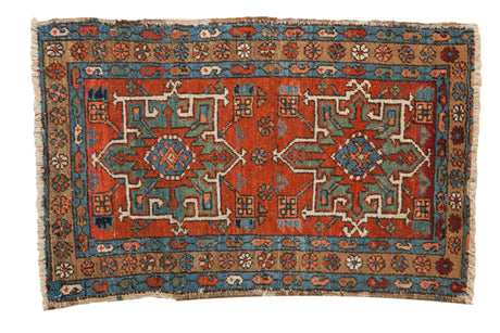 2.5x4.5 Vintage Karaja Rug // ONH Item 10824