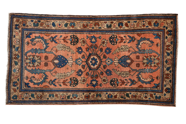 2.5x4.5 Vintage Fine Mehreban Rug // ONH Item 10825