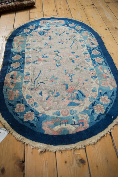 2.5x4 Vintage Nichols Art Deco Rug // ONH Item 10829 Image 4