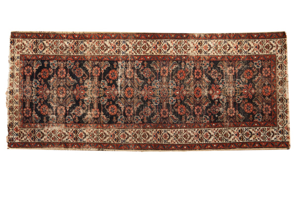 2.5x6 Vintage Fine Hamadan Rug Runner // ONH Item 10832