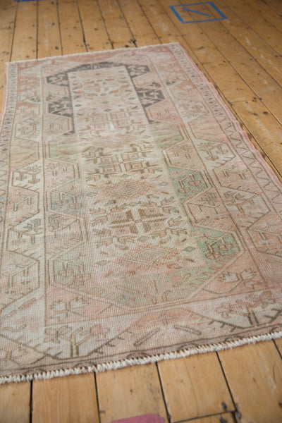 3x6 Vintage Distressed Melas Rug Runner // ONH Item 10838 Image 5
