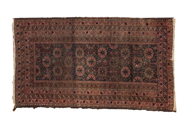 3x5 Vintage Belouch Rug // ONH Item 10851