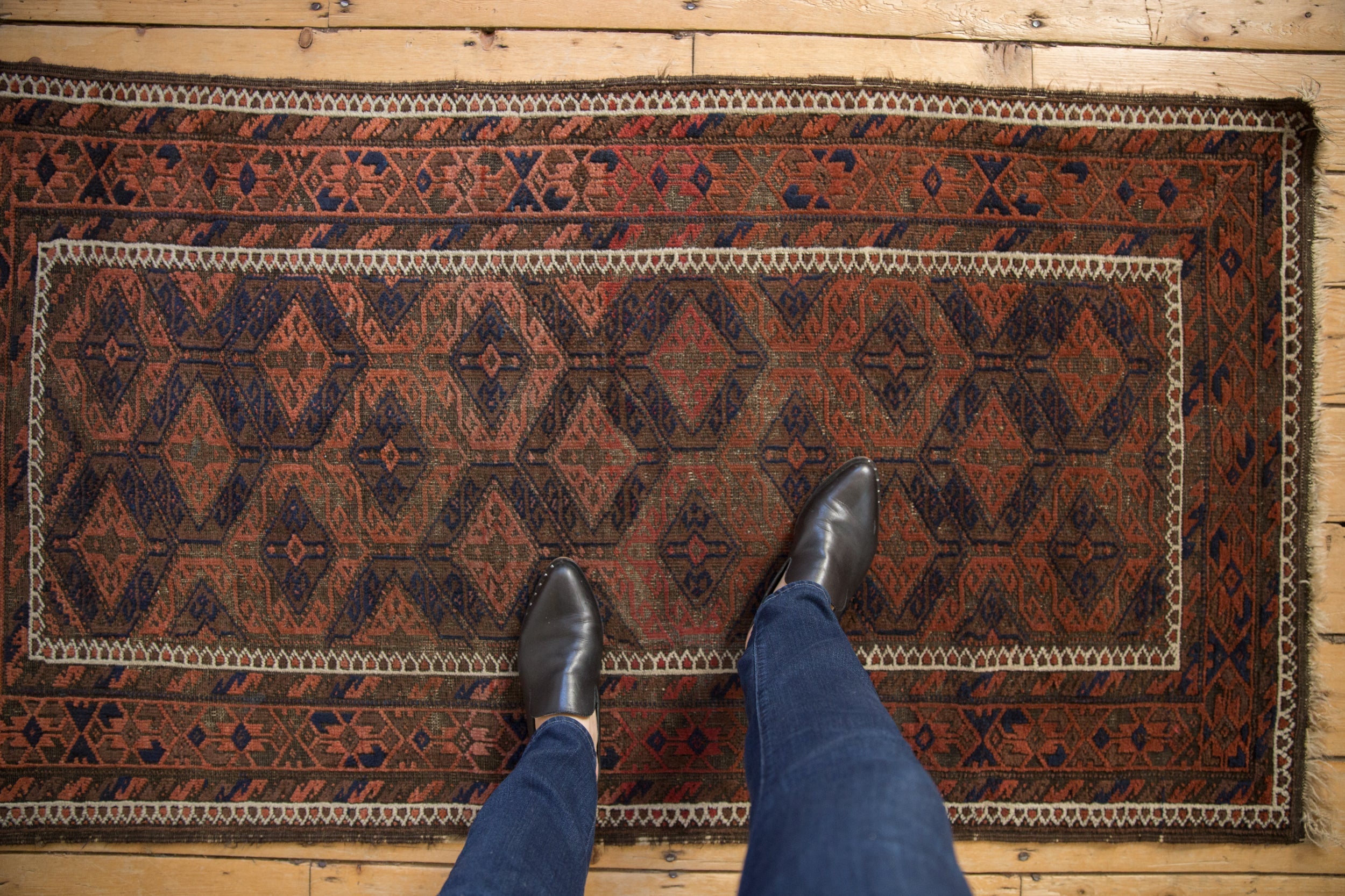 3x5.5 Vintage Belouch Rug // ONH Item 10852 Image 1