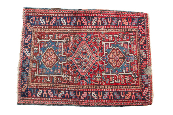 3x4.5 Vintage Karaja Rug // ONH Item 10855