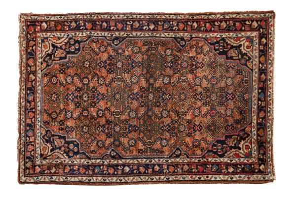 3.5x5 Vintage Hamadan Rug // ONH Item 10856