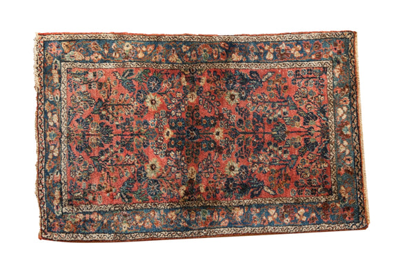 2.5x5 Vintage Lilihan Rug Runner // ONH Item 10857