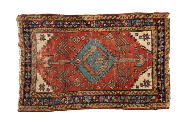 2.5x3.5 Antique Fine Heriz Rug // ONH Item 10859