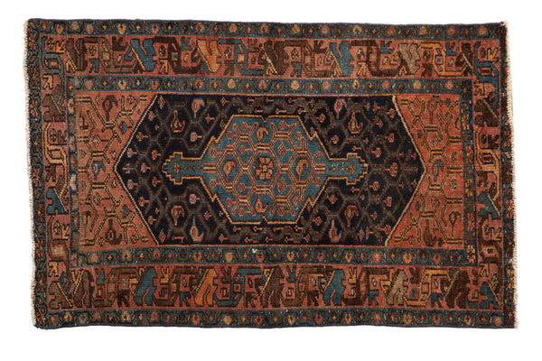 3x5 Vintage Hamadan Rug // ONH Item 10863